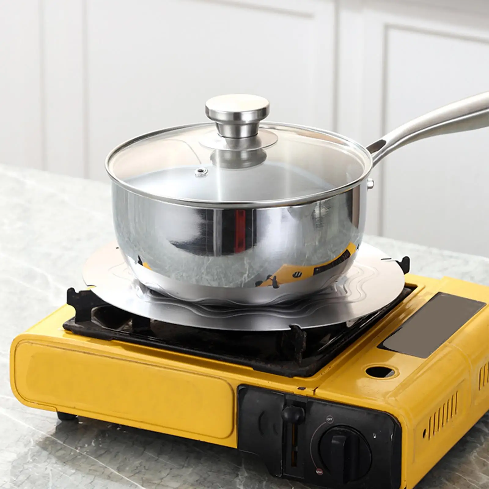 Heat distribution plate for gas stove, for induction stove, kitchen, restaurant