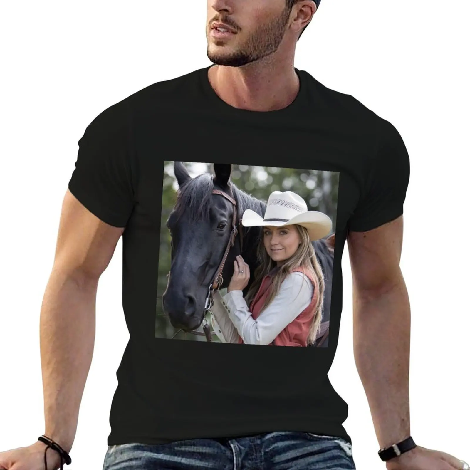 Camiseta Amy Fleming e Spartan, camiseta de algodão masculina, camiseta 100% algodão para homem, camiseta engraçada de algodão
