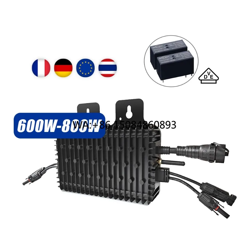 Balcony solar power generation  600W-2800W High Quality Solar Micro Inverter On Grid Single Phase Balcony PV Systems