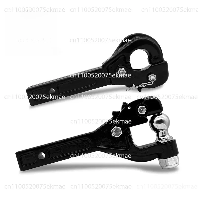 Car modification trailer Hook arm  adapter Trailer square mouth seat Traction Tomahawk rear