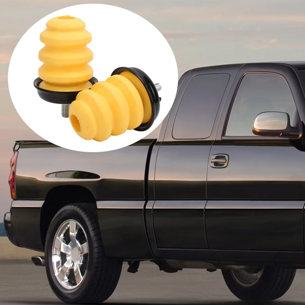 

Rear Axle Shock Absorber Kit 15712438 523-049 For Chevy Silverado GMC Sierra 1500 Rear Axle Spring Bumper Bump Stop Replacement