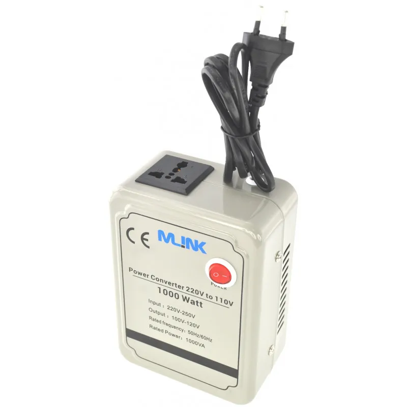 Power Converter 220v To 110v Transformer 1000w Maximum Power