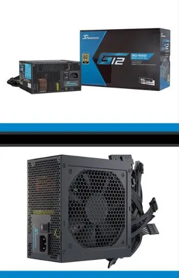 Hot Sell SEASONIC G12 GC850 Game Power 850W (80PLUS Gold/Dual CPU/Smart Temperature Control)