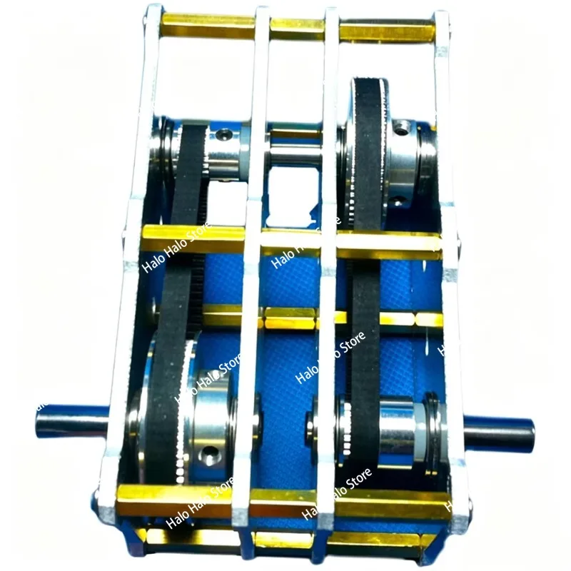 1:8/9/12/16 Timing Pulley & Belt Pulley Double Shaft Reducer, Speed Increaser & Accelerator