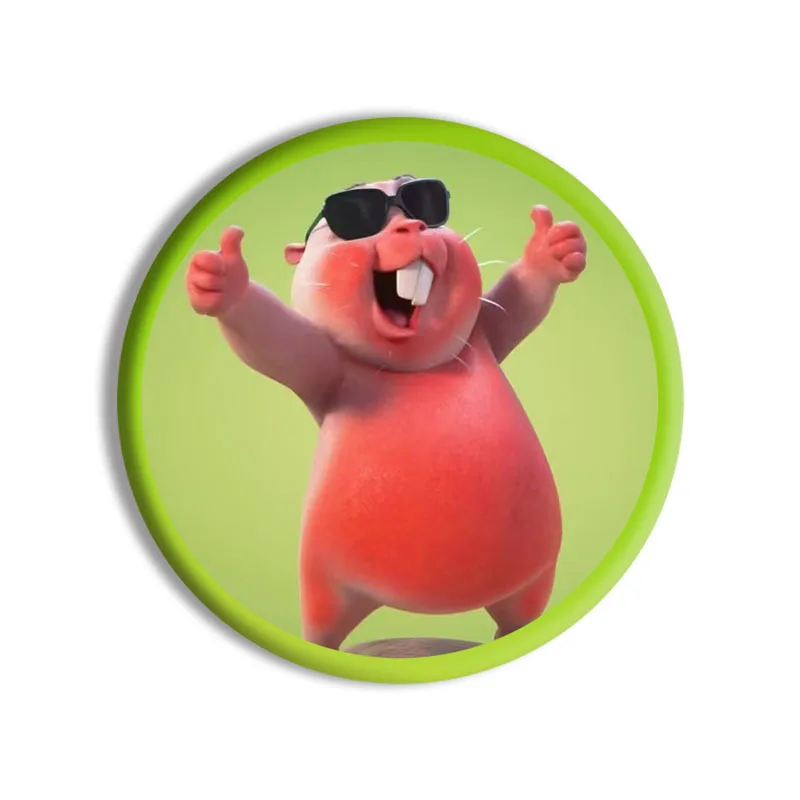 58 مللي متر ديزني Zootopia 2 المعادن المينا بروش شارات على ظهره الملابس التلبيب الستر الجينز اكسسوارات الديكور بطاقة هدية #2