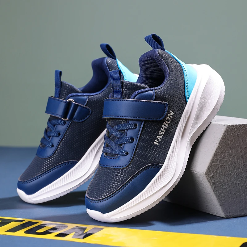 

7-12 Children Shoes Non-slip Breathable Mesh Casual Shoes Toddler Comfort Running Shoes Anti Slip Light Kids Fashion Sneakers