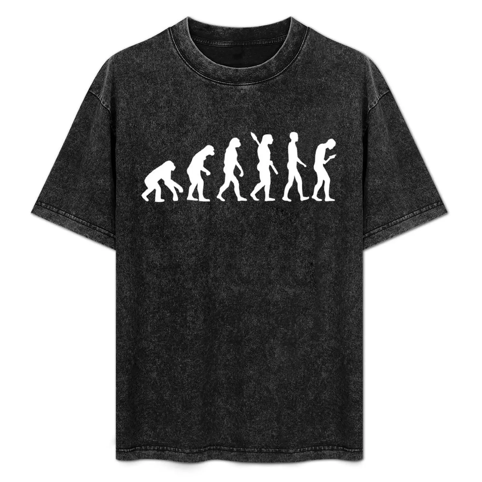 

Evolution of the Smartphone Zombie / Smombie - White T-Shirt Quick Dry Light Sports T-Shirt