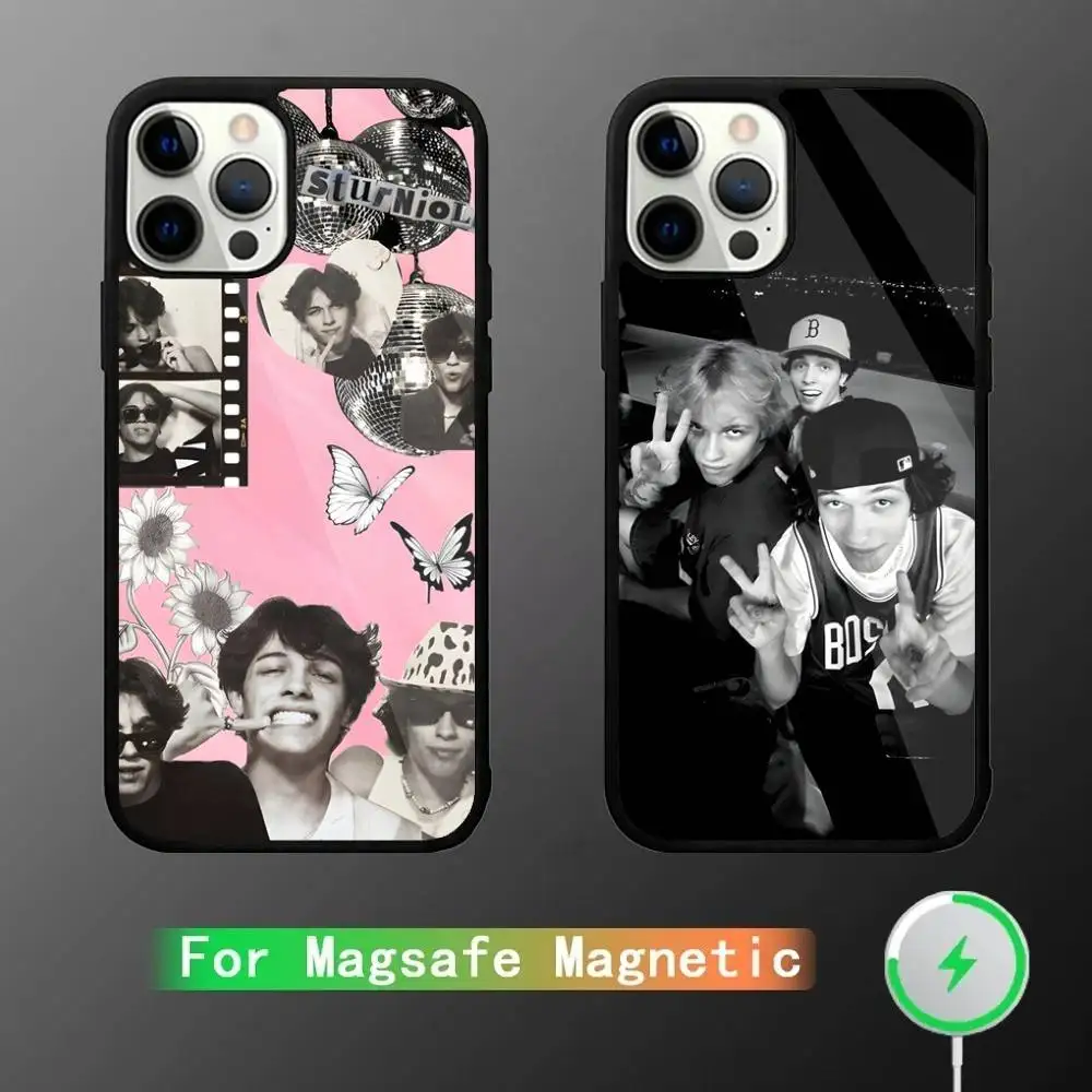 

Sturniolo Triplets Phone Case For iPhone 16,15,14,13,12,11,Plus,Pro,Max Mini Magsafe Magnetic Wireless Charging