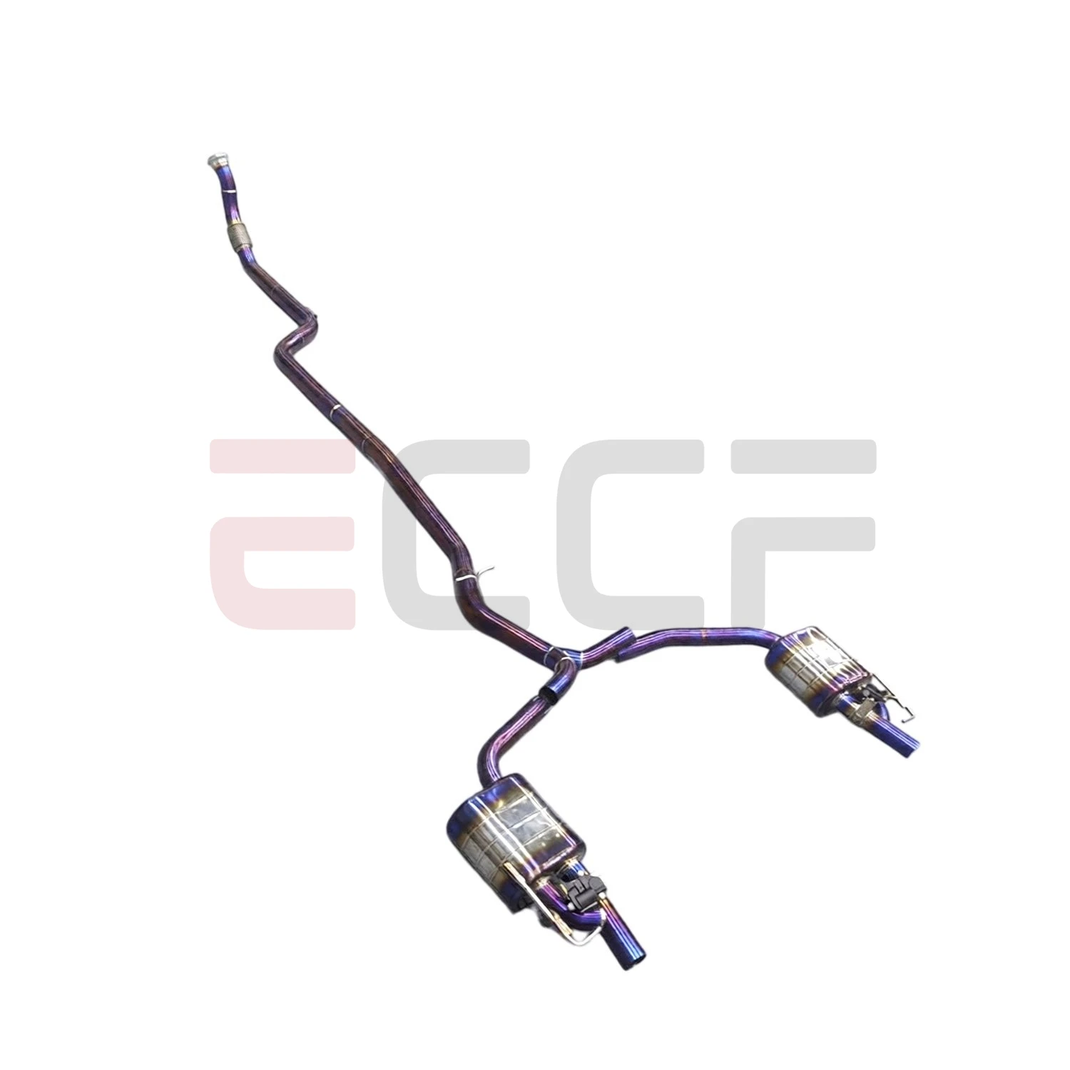 Sporty Aggressive Exhaust Sound Titanium Catback exhaust For Mercedes E53 AMG W213 3.0L M256 Plug and Play Performance Upgrade
