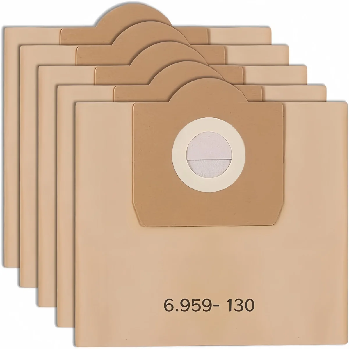 Bolsas de aspiradora para Karcher 6.959-130.0, bolsas de filtro de papel para WD3 MV3 WD3P,A2201/2204/2504/2554/2251/2604, SE 4001 4002