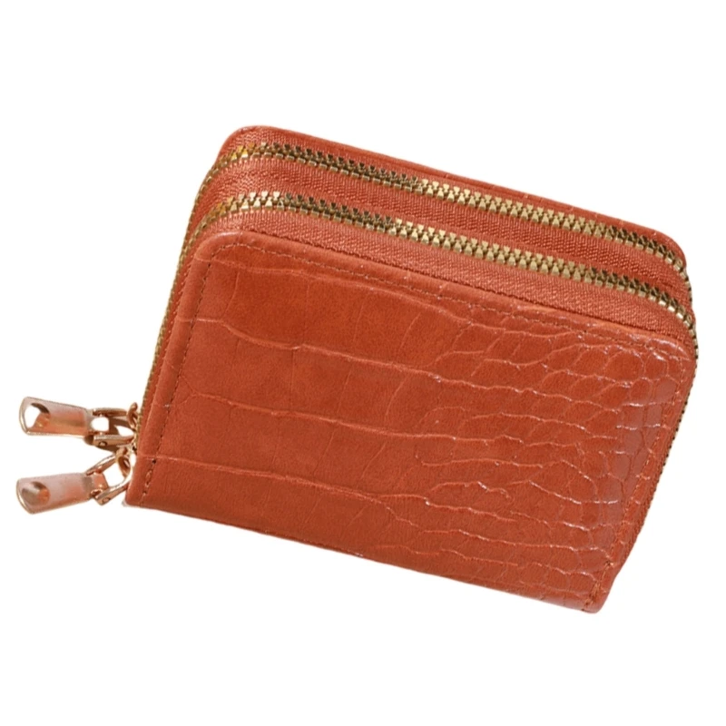 

Embossed Texture Wallet for Men and Women PU Storage Short Coin Purse