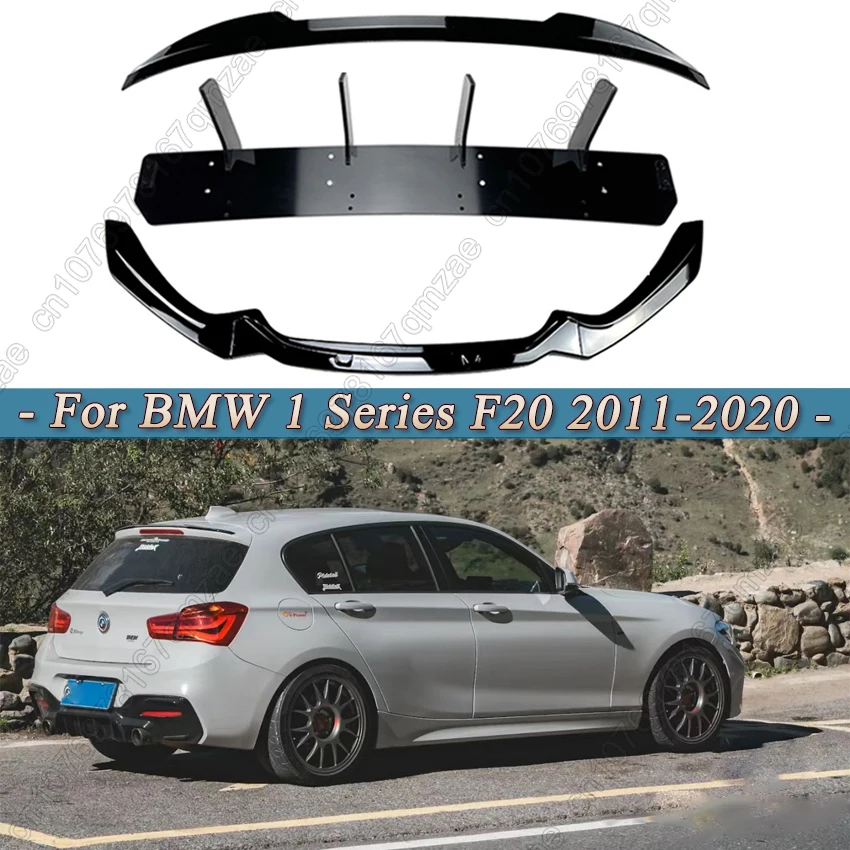 

For BMW 1 Series F20 118im 116i Body Kits 2011-2020 Car Front Bumper Lip Splitter Car Rear Roof Spoiler Rear Bumper Lip Diffuser