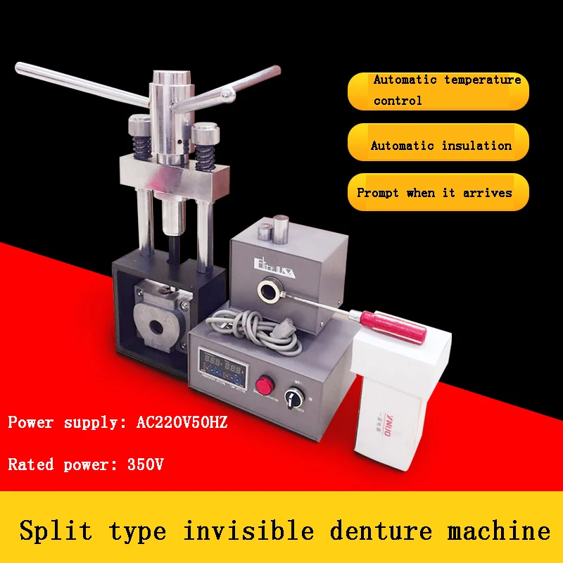 Dental Lab Equipment Manual Denture Injection System for Flexible Dentures Invisible Denture Injection Machine