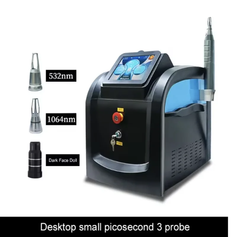 Tattoo Removal LaserBeauty Machine 755/1064/532nm Picosecond Pico Laser Black Doll Tip Carbon Peeling Tattoo Removal Skin Clinic