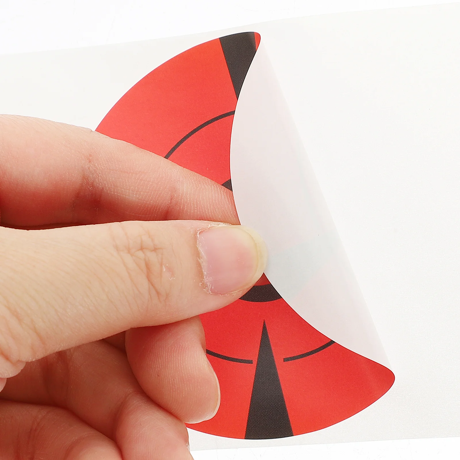 ملصقات بقعة الهدف، ملصقات إبداعية خفيفة الوزن وسهلة الحمل، ملصقات فلورسنت لأهداف الشارات الخارجية #6