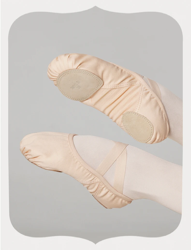 Frauen Ballett Tanz Schuhe Split Sohle Ballett Hausschuhe für Mädchen Kinder Atmungsaktive Ballett Schuhe Ballerina Tanz Hausschuhe Ballerinas – Detail 8