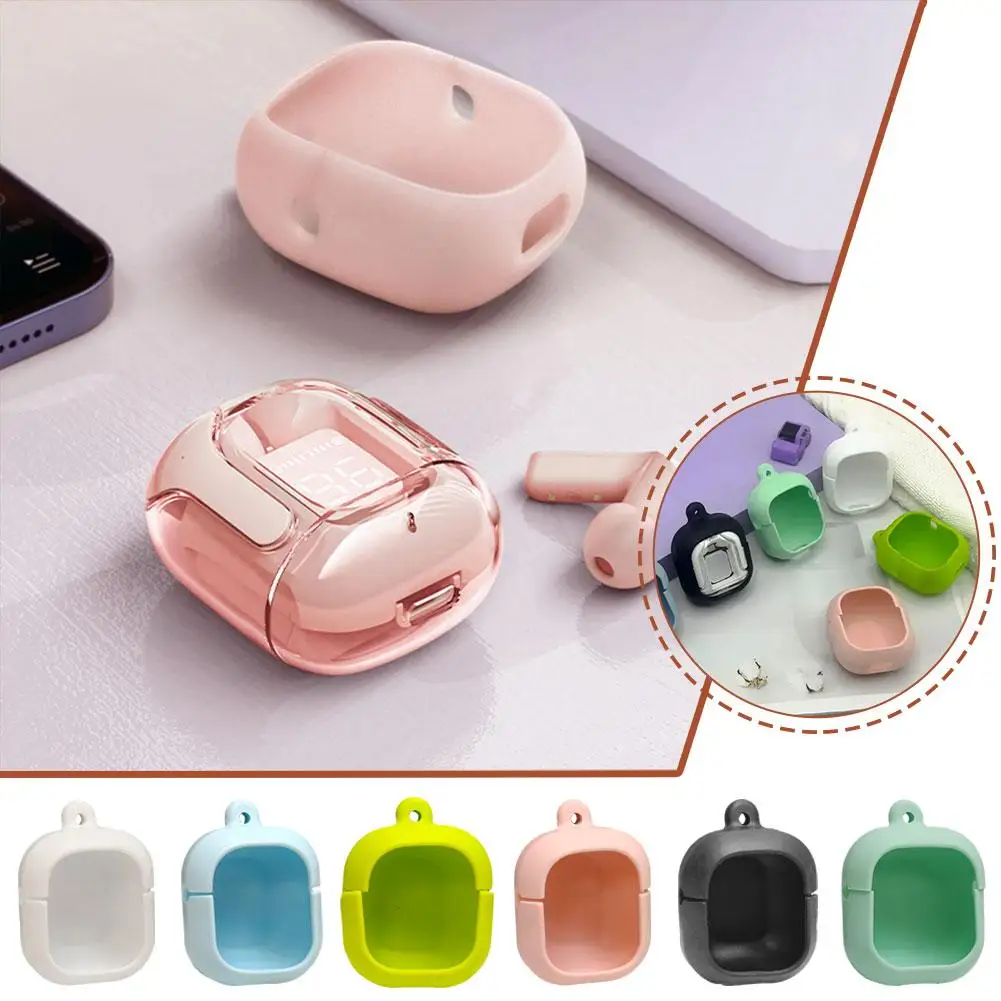 Funda protectora de silicona para auriculares inalámbricos KY8, carcasa protectora para auriculares intrauditivos con Bluetooth, Z3N9