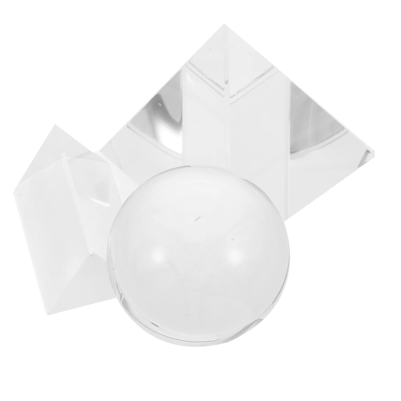 

3pcs Optical Crystal Photography Prism Set Glass Triangular Prisms For Light Spectrum Physics Teaching Science Experiments