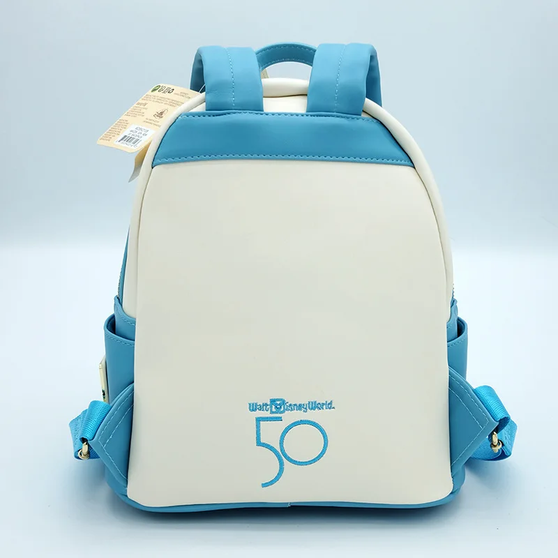 Miniso Donald Duck and Mickey Mouse 50th Anniversary Joint School Bag Children's Backpack Men's and Women's Casual Bag