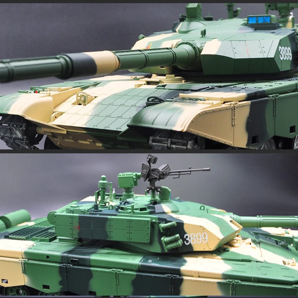 COOLBANK RC HOBBY 2.4Ghz Henglong 1:16 Skala 7.0 ZTZ 99A MBT RTR RC Tank 3899A-1 Model czołgu Pojazd wojskowy Zabawki Chłopcy Wiek 14+