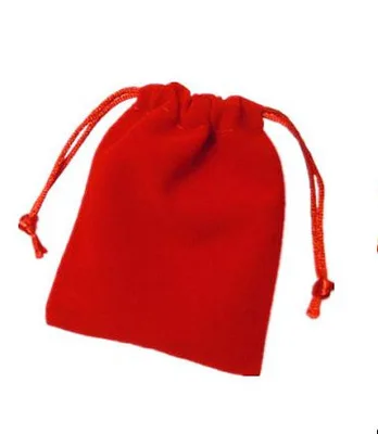 Bolsas de franela de alta calidad, embalaje de regalo, bolsa de terciopelo negro, bolsas de joyería, caja de joyería, venta al por mayor, 7x9