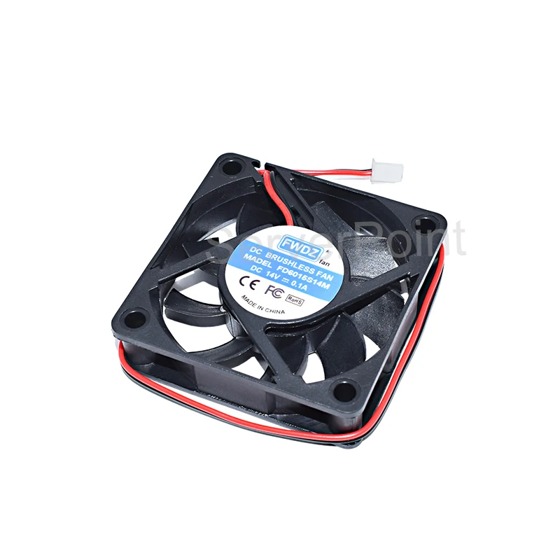 

New Cooling Fan FD6015S14M DC 14V 0.1A 60x60x15mm 2-wire