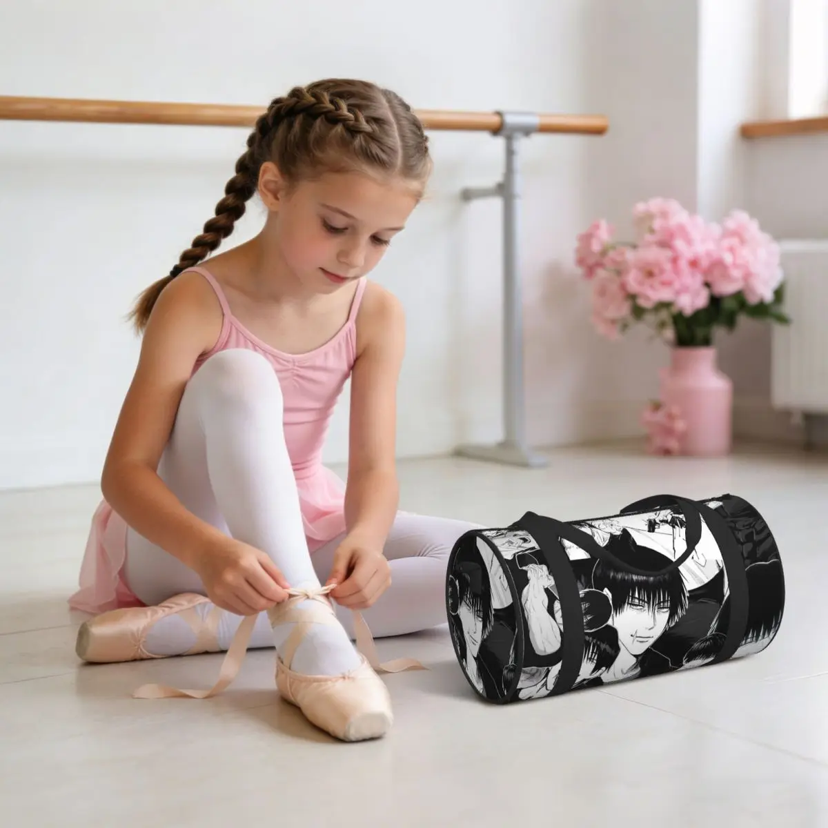 T-Toji Fushiguros Manga Knife Luggage Bag Multi-Functional Duffle Tote Bag Handbags Gym Bags Fitness Bag for Boys Girls