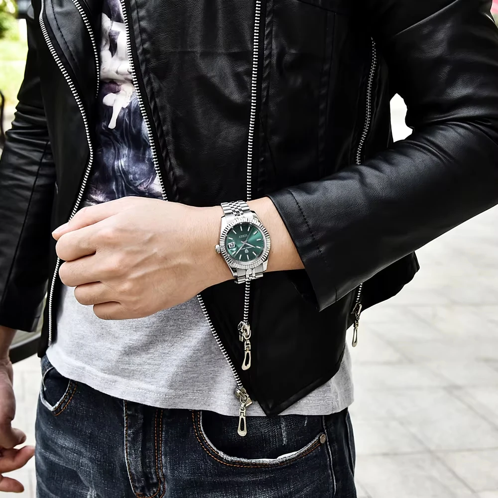 PAGANI DESIGN Original 42MM Automatic Men Mechanical Watches Top Brands Japan NH35 Waterproof Stainless Watch for Men PD-1645