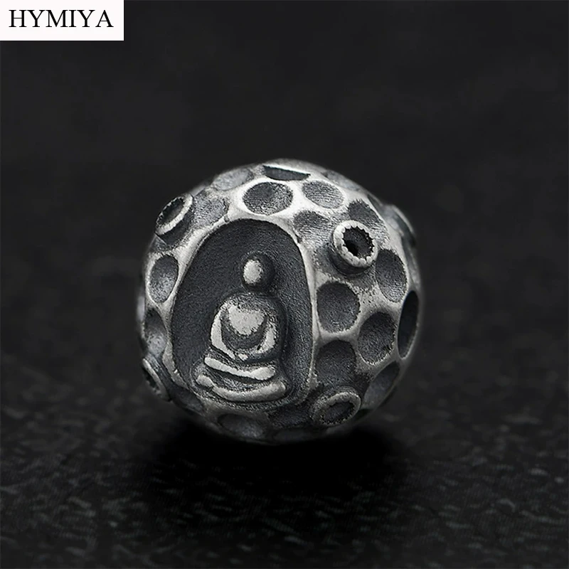 

100% 925 Silver Tibetan Buddha Beads Sterling Jewelry Loose Beads DIY Jewelry Findings