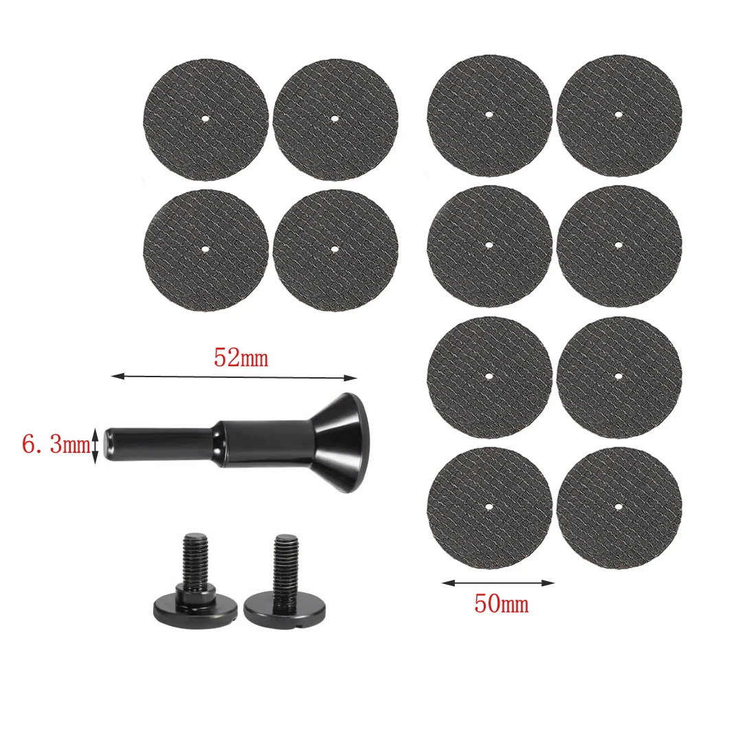 High Cutting Disc 50mm 2 Inch For Electric Drill Rotary Tool Metal Steel Plastic Cut Off Wheel 1 4 Inch Shank Accessory