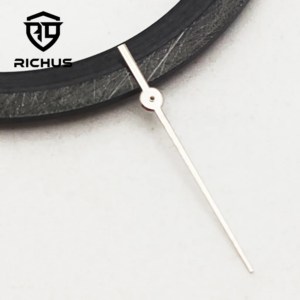 Manecillas de reloj RICHUS plateadas/doradas/oro rosa/negras/azules compatibles con movimiento NH34 NH35 NH36 ETA2824 2836 Miyota8215-DG