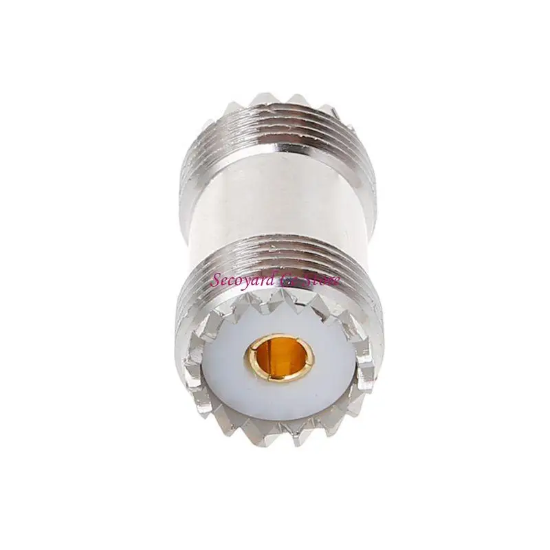 N3UC UHF SO239 Female To Female Panel Mount RF Coaxial Adapter Connector Straigh