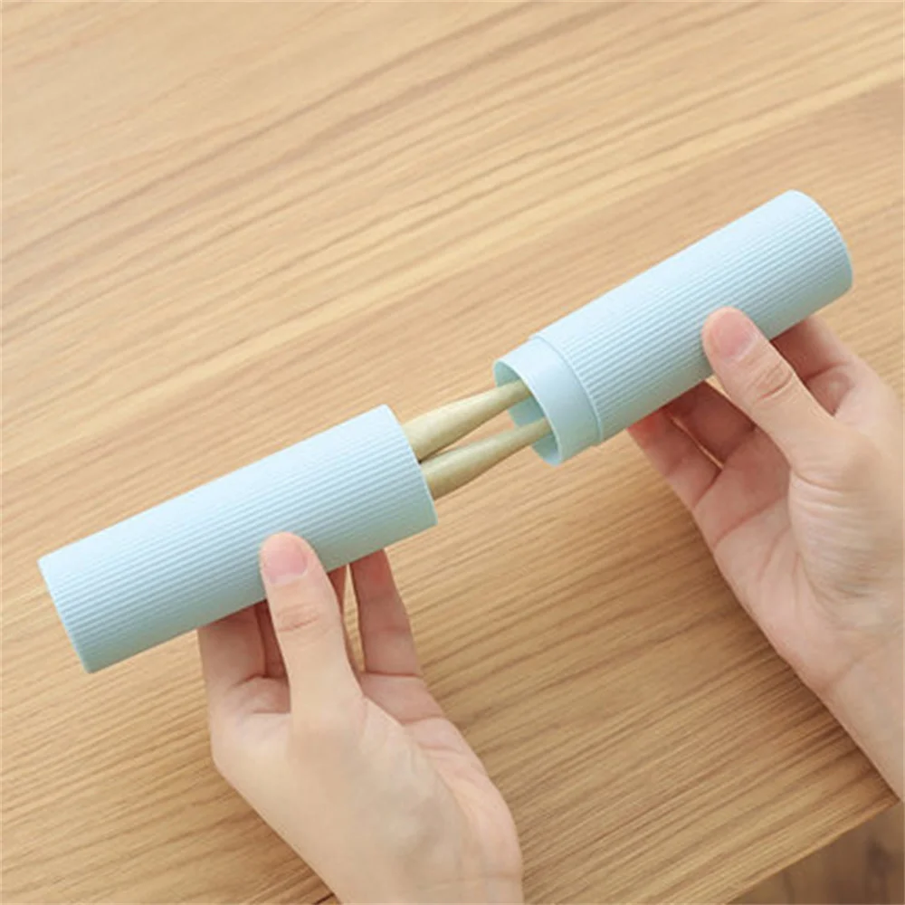 1pc Portable Travel Toothbrush Box Dust Cover Bathroom Camping Toothbrush Tube Cover Bathroom Accessories