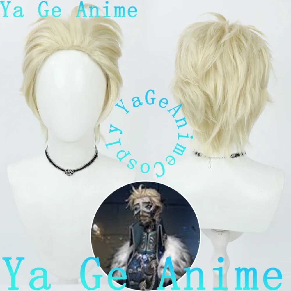 

Ya Ge Anime Identity V Hermit Alessi Cosplay Wig Anime Games Halloween Carnival Party Synthetic Heat Resistant Hair