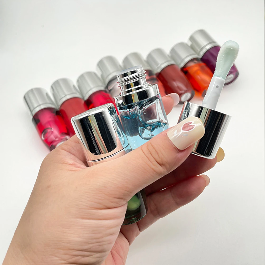 

10-цветный блеск для губ, частная марка, пухлый, увлажняющий, долговечный, увлажняющий, водостойкий, с индивидуальным логотипом, пигмент для макияжа, без жестокости