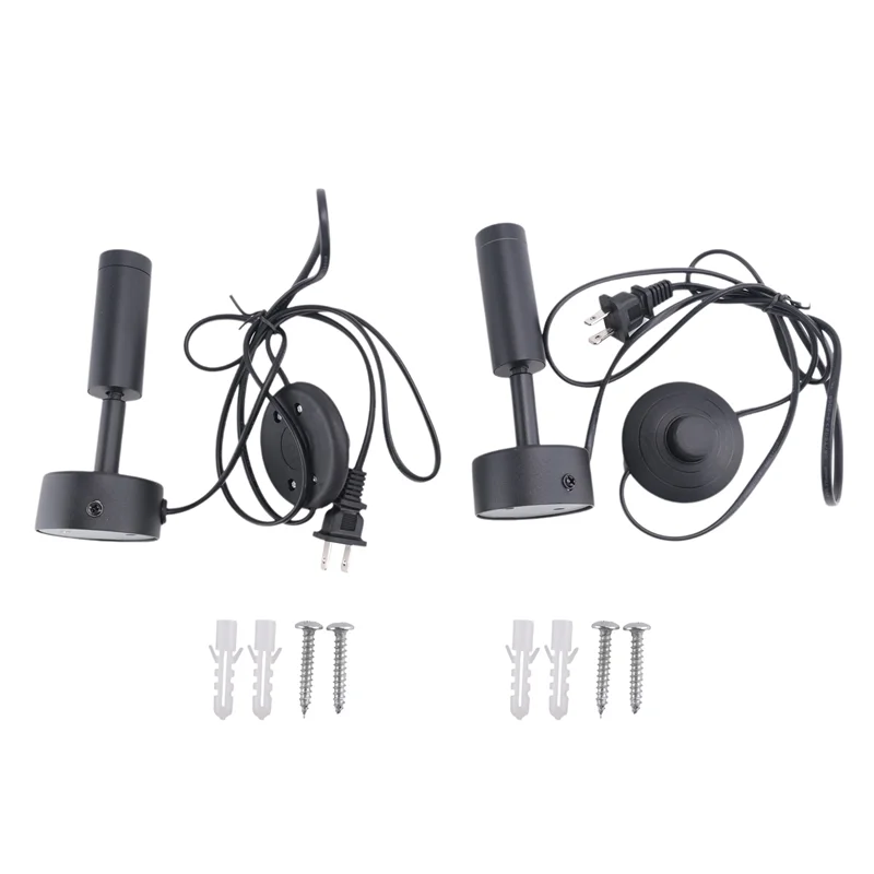 Focos de ABPP-3W para interiores, foco de suelo ajustable para interiores, foco LED regulable para plantas, iluminación decorativa, enchufe estadounidense