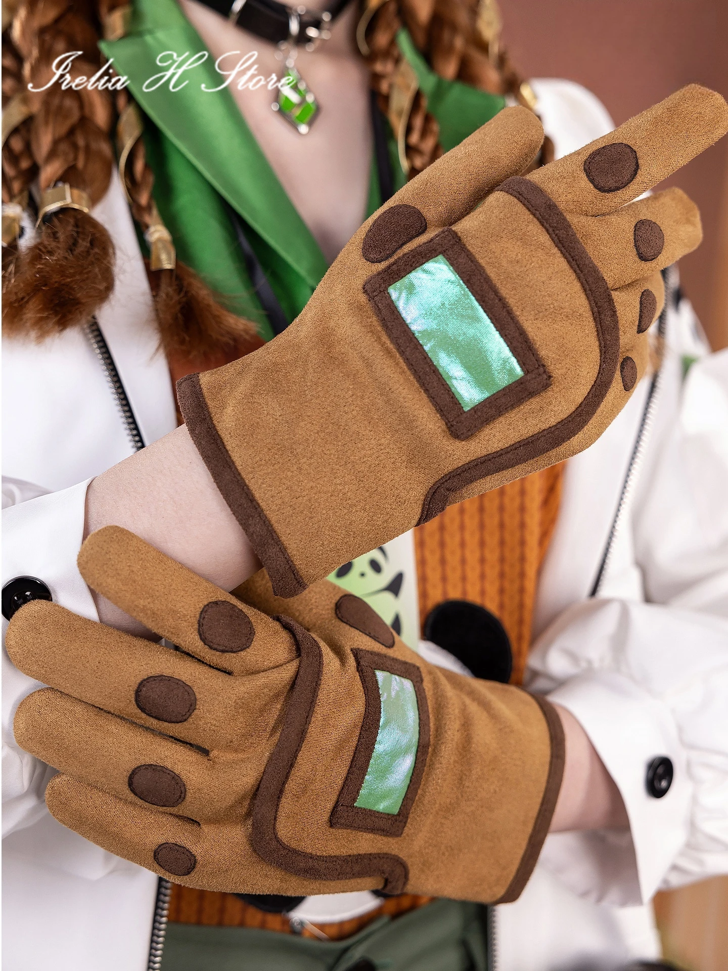 Irelia H Identity V Anne Lester Toy Merchant Osplay أزياء تنكرية آن باندا زي موحد زي الهالوين