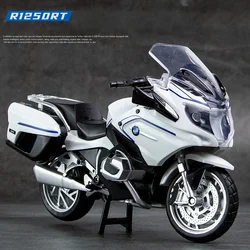 1:12 BMW R1250RT Alloy Die Cast Motorcycle Model Toy Vehicle Collection Sound and Light Off Road Autocycle Toys Car