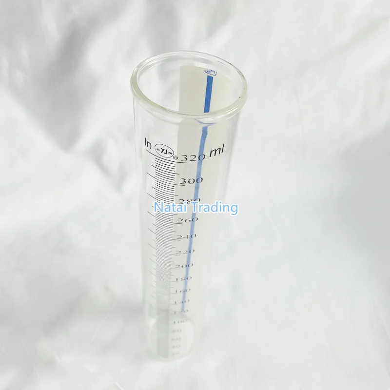 1pc 24cm 320ml Tube Measuring Cylinder of Diesel Common Rail Test Bench Spare Part