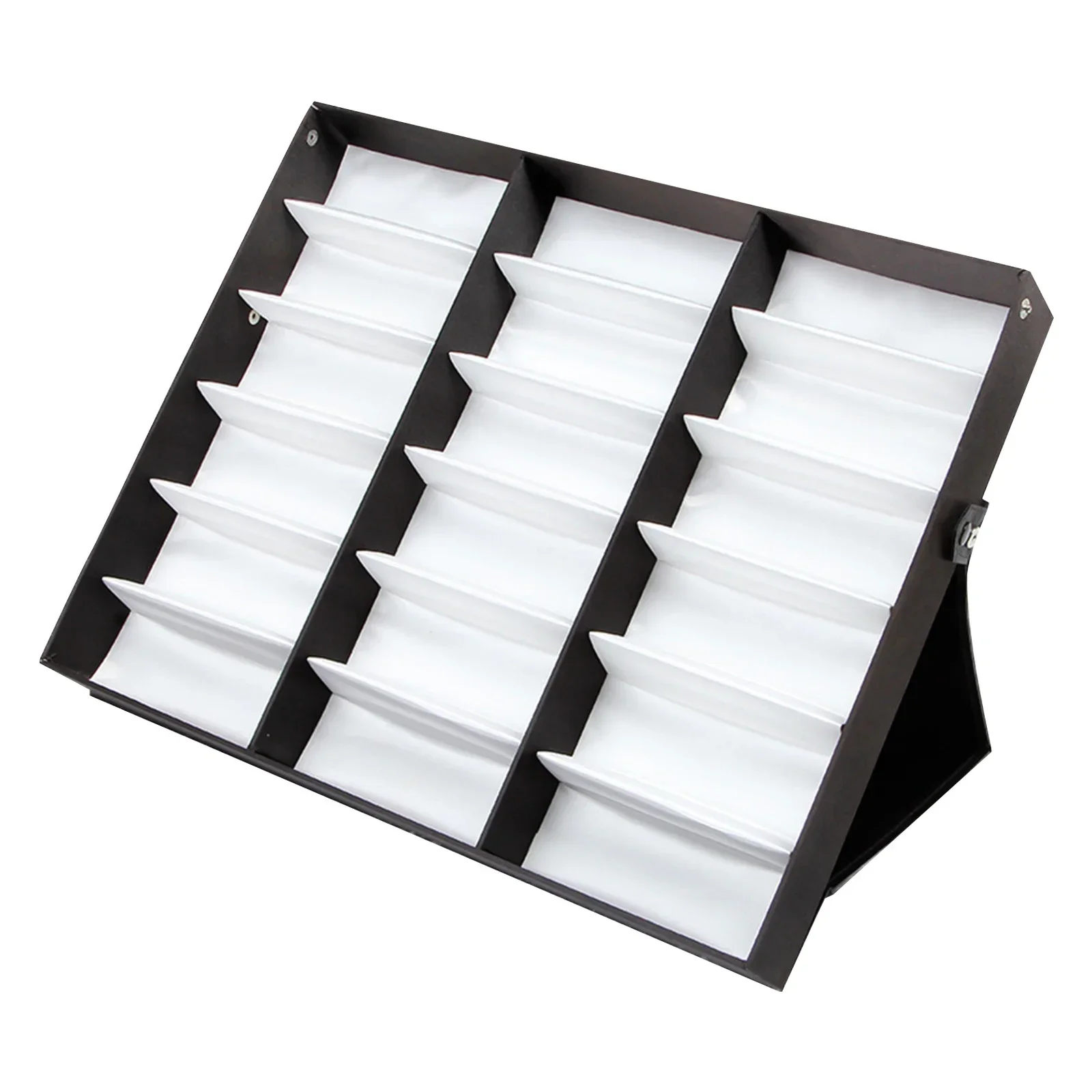 

18 Slot Sunglasses Organizer,Sunglasses Display Case,Glasses Storage Case,Multiple Eyeglasses Holder Display Tray,Eyewear Cases