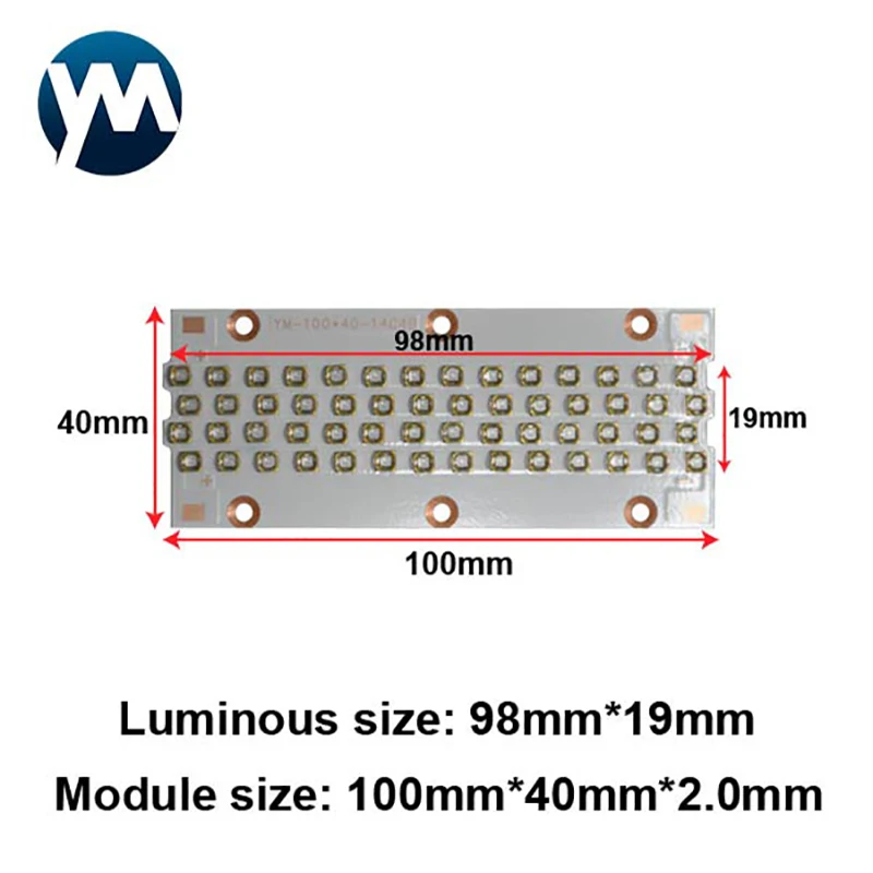 160W UV Curing Lamp 365nm 385nm 395nm 405nm Uv Light UV Glue Ink Ink Paint  Screen Printing Inkjet Printing