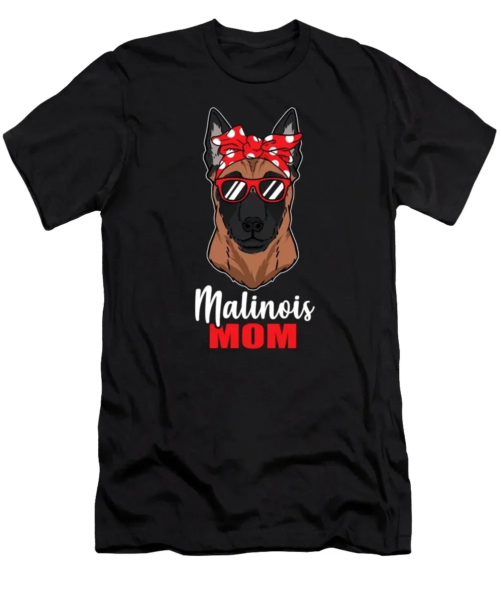 Cool Malinois Dog Mom Dog Lover Pet Gift T-Shirt