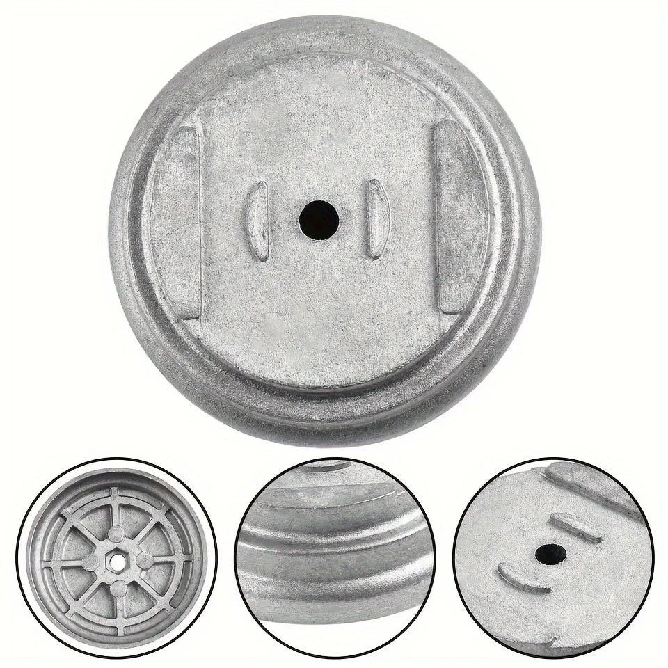 Picture 4: 7pcs electric lawn mower blade base set, sturdy replacement protective cover, gardening tool accessories