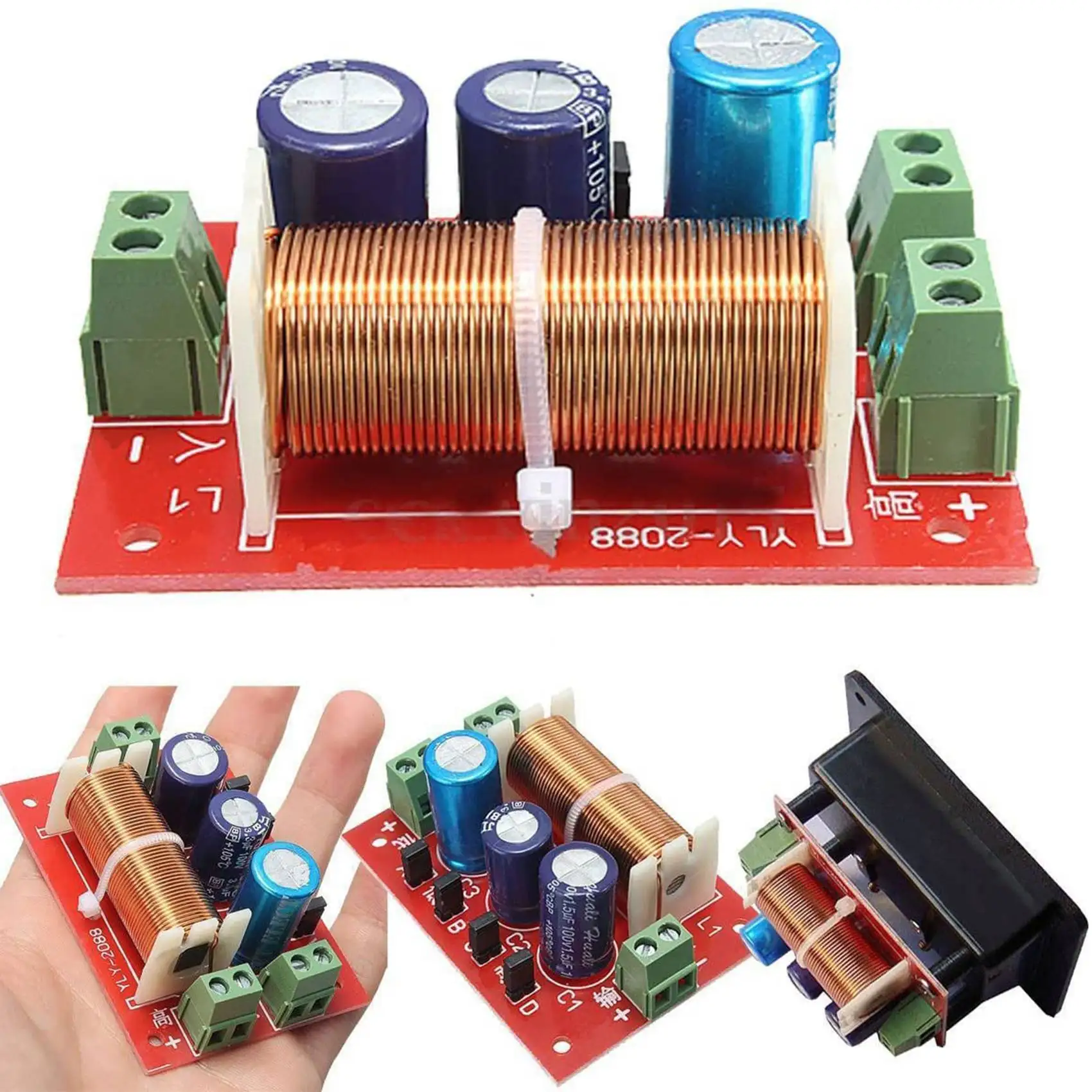 400 واط المتكلم كروس 2 طريقة عالية منخفضة 4-16 أوم تردد مقسم Speaker