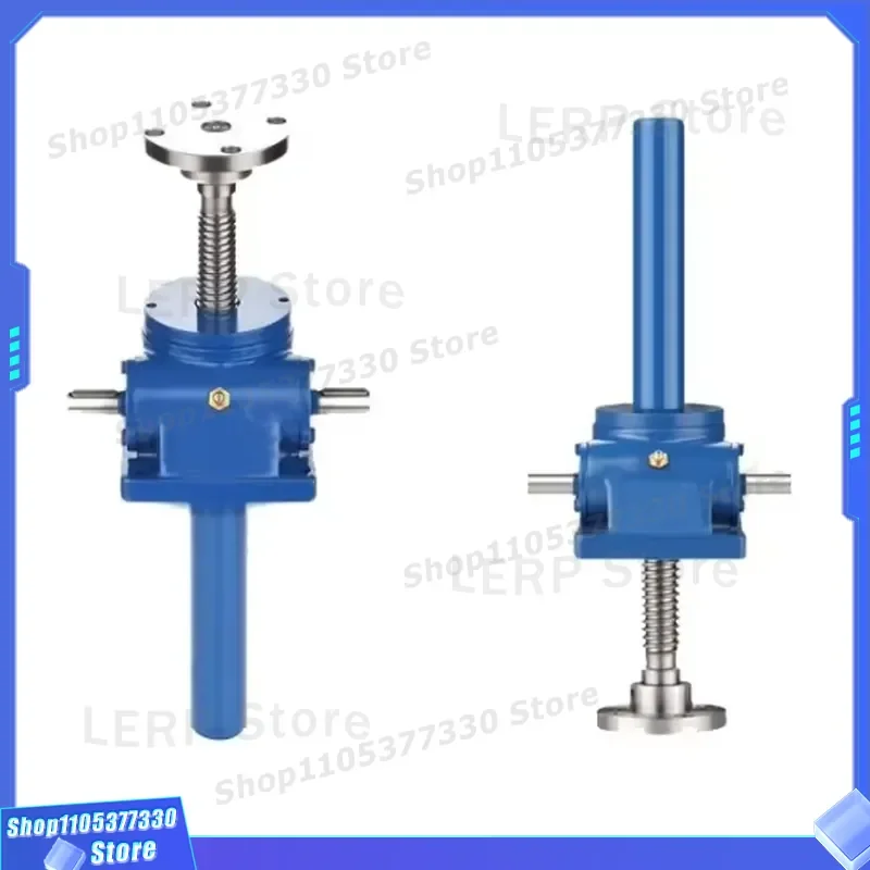Electric Worm Gear Screw Jack Adjustable Mechanical Lifting Device For Industrial Heavy Duty Load Support Platform System