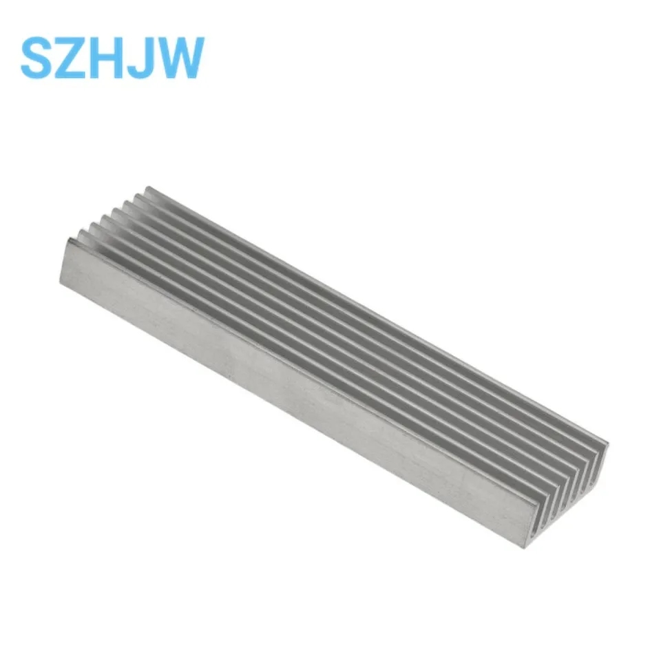 Heatsink Radiator Cooler Radiator 100x25x10MM High Quality Aluminum Heat Sink Fins Fast Thermal Conductivity Thermal Bar 