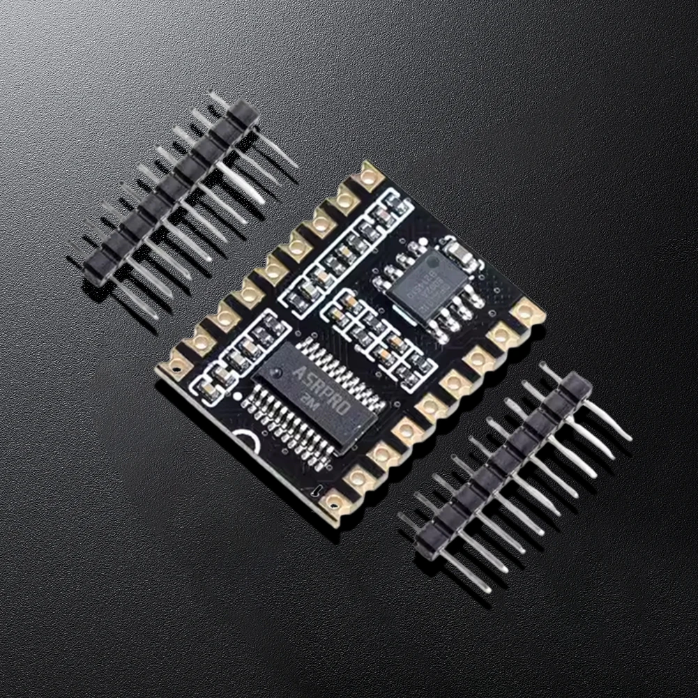 ASR PRO Voice Recognition Module Downloading Offline Voice Development Board Serial Port Expanding Board Offline Voice Commands