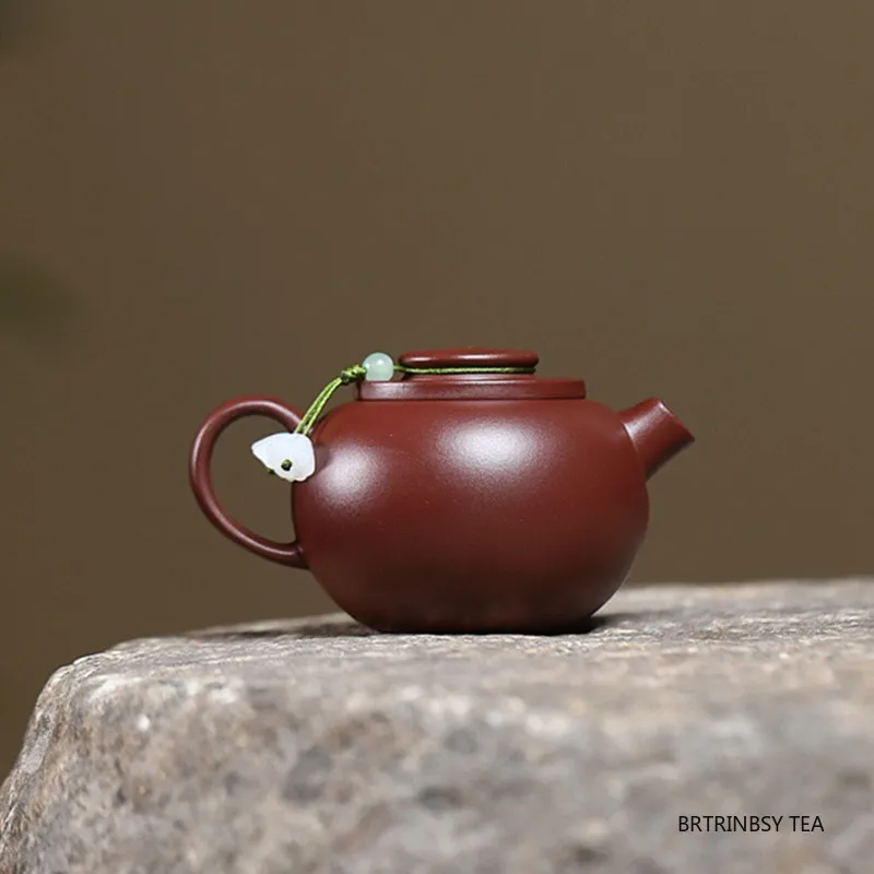 Chinese Yixing Purple Clay Teapot Beauty Tea Infuser Kettle Vintage Household Handmade Tea Pot Zisha Teaware Tea Set 90ml - view 2
