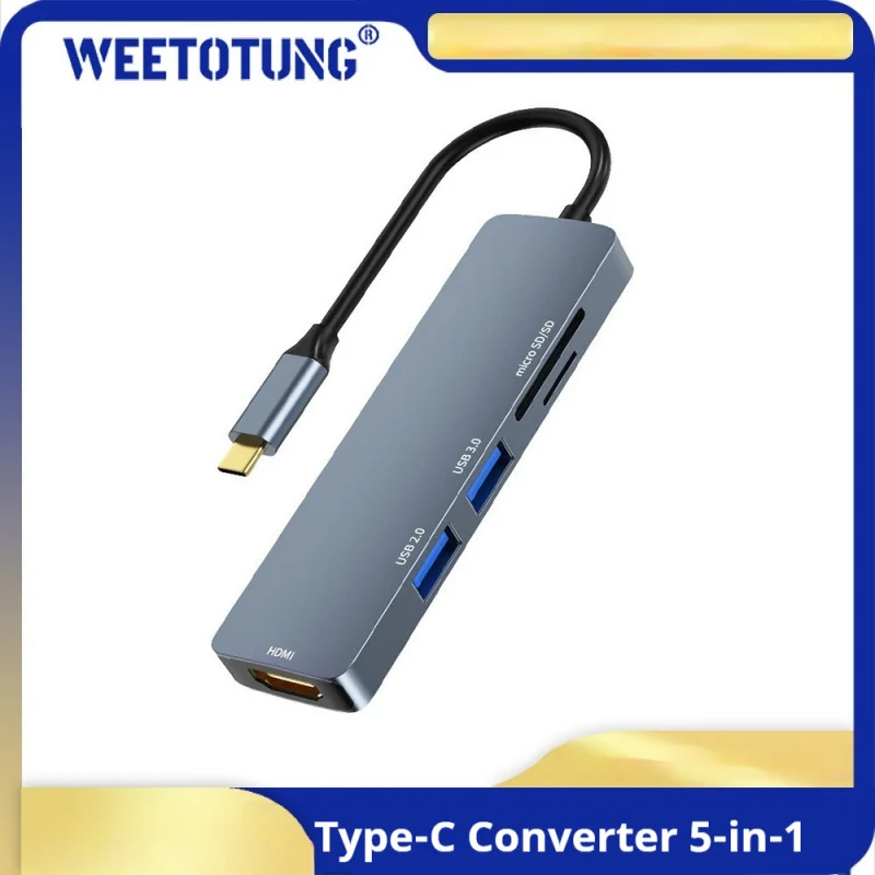 

Type-C to HDMI Adapter for MacBook Pro, Screen Mirroring Dock for TV & Monitor