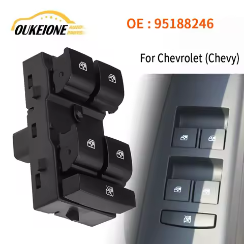 Accessories For Chevrolet Chevy Aveo Sonic Cobalt Tracker TRAX Spin 2013 2014 2015 2016 Window Switch Lifter Button 95188246